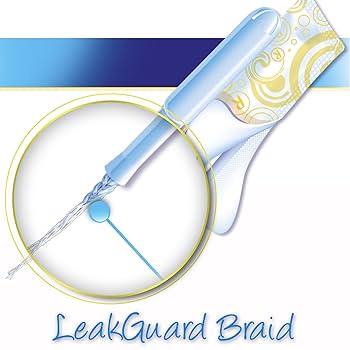 Tampax Pearl Tampons Super Plus Absorbency with LeakGuard